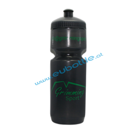 EU Bottle BigMouth 750ml clear-black - Grimming Sport