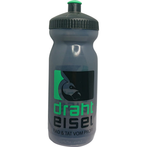 EU Bottle BigMouth 600ml clear-grey - Drahteisel