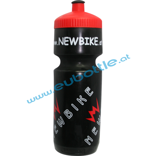 EU Bottle BigMouth 750ml black - Newbike