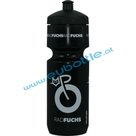 EU Bottle Big Mouth 750ml black - Rad Fuchs
