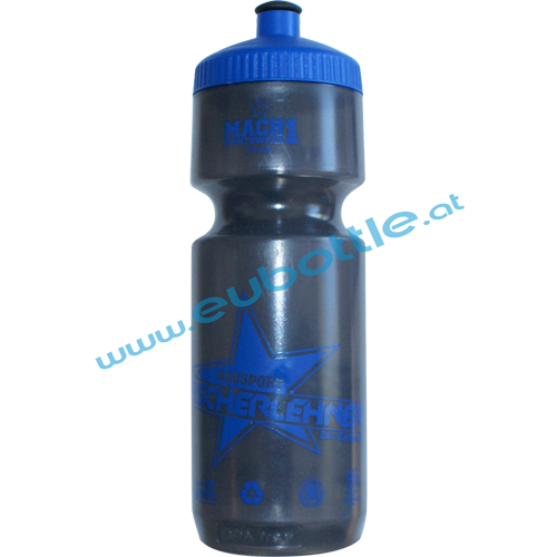 EU Bottle BigMouth 750ml clear-grey - Radsport Fischerlehner