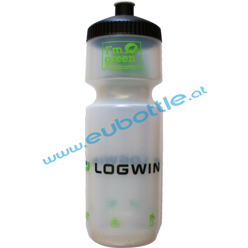 EU Bottle BigMouth 750ml clear - Logwin