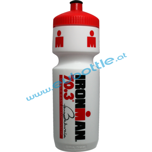 EU Bottle BigMouth 750ml white - Ironman Bahrain