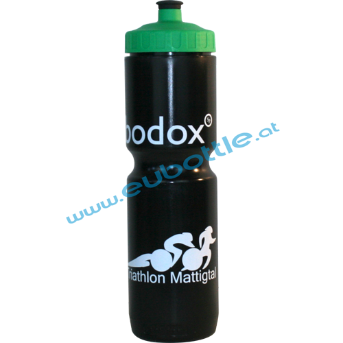 EU Bottle MAX 1000ml black - Triathlon Mattigtal