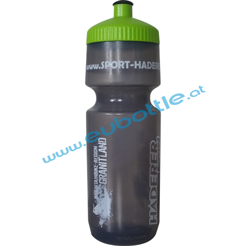 EU Bottle BigMouth 750ml clear-grey - Sport Haderer