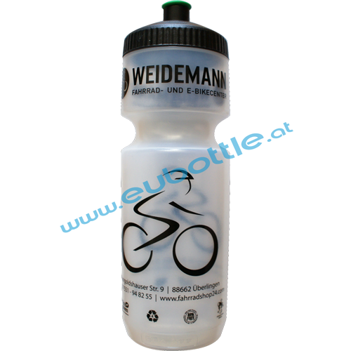 EU Bottle BigMouth 750ml clear - Weidemann