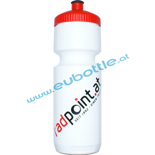 EU Bottle BigMouth 750ml white - Radpoint