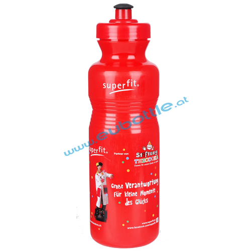 EU Bottle Classic 800ml red - Superfit