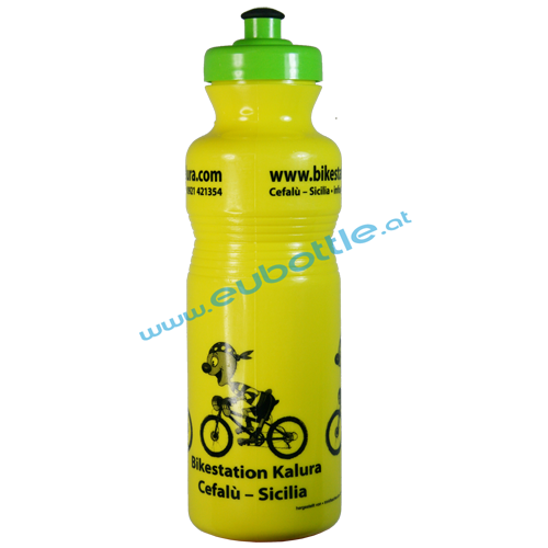 EU Bottle Classic 800ml yellow - Bikestation Kalura