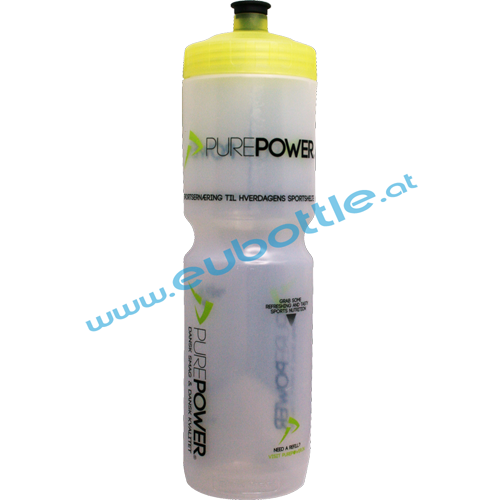 EU Bottle MAX 1000ml clear - Purepower