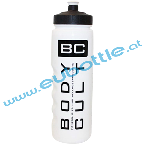 EU Bottle MAX-Sport 1000ml white - Body Cult
